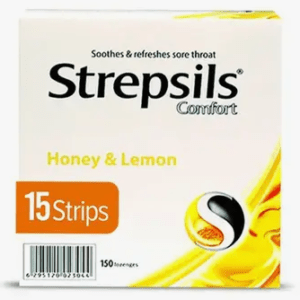 Strepsils Honey & Lemon Box Of 15 Strips