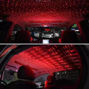 Usb Car Light Projector Romantic Flood Light Night Led