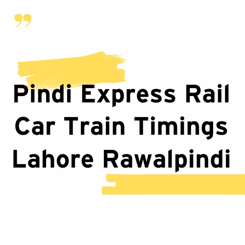 Pindi Express Rail Car