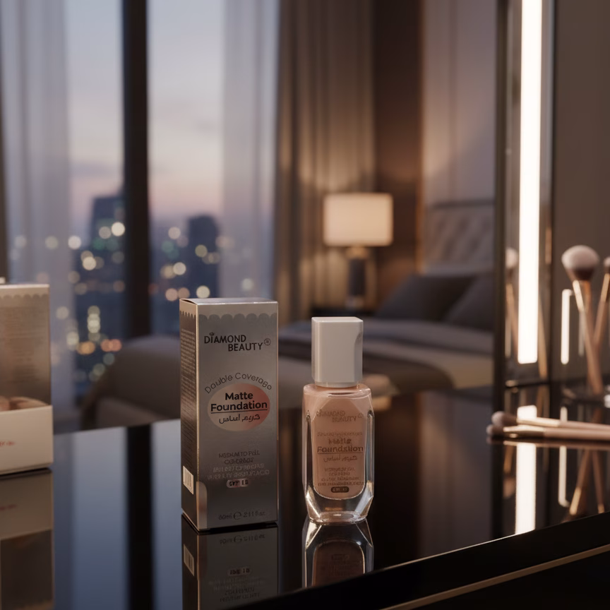 Diamond Beauty Double Coverage Matte Foundation - Image 3