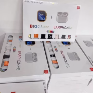 I20 Ultra Max Suit 10 In 1 Smart Watch With Airpods